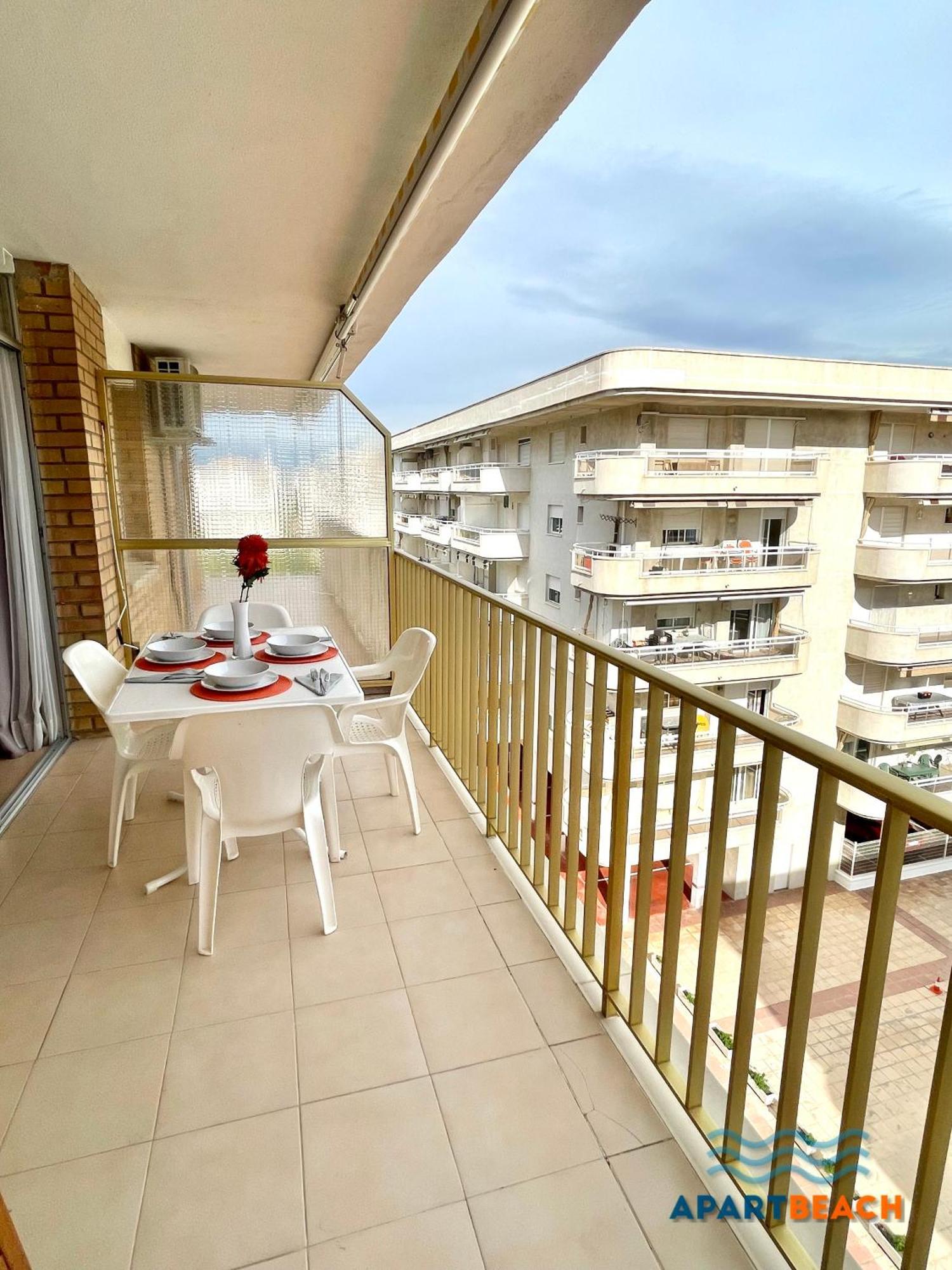 Appartement Apartbeach Adriatico 518 Vistas Playa Y Climatizado à La Pineda Extérieur photo